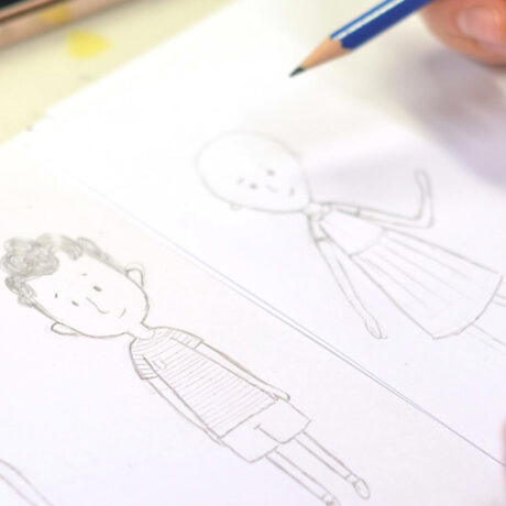 Atelier Hilde - figuurtjes illustreren