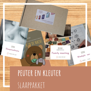 Peuter en kleuter slaappakket