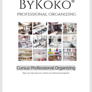 Stap voor stap naar een carriere als professional organizer
