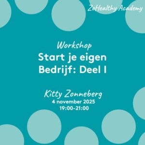 Workshop Start je eigen bedrijf
