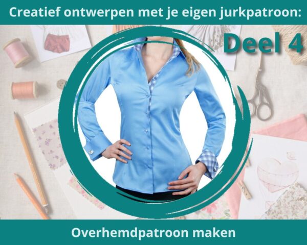 Overhemdpatroon ontwerpen en tekenen