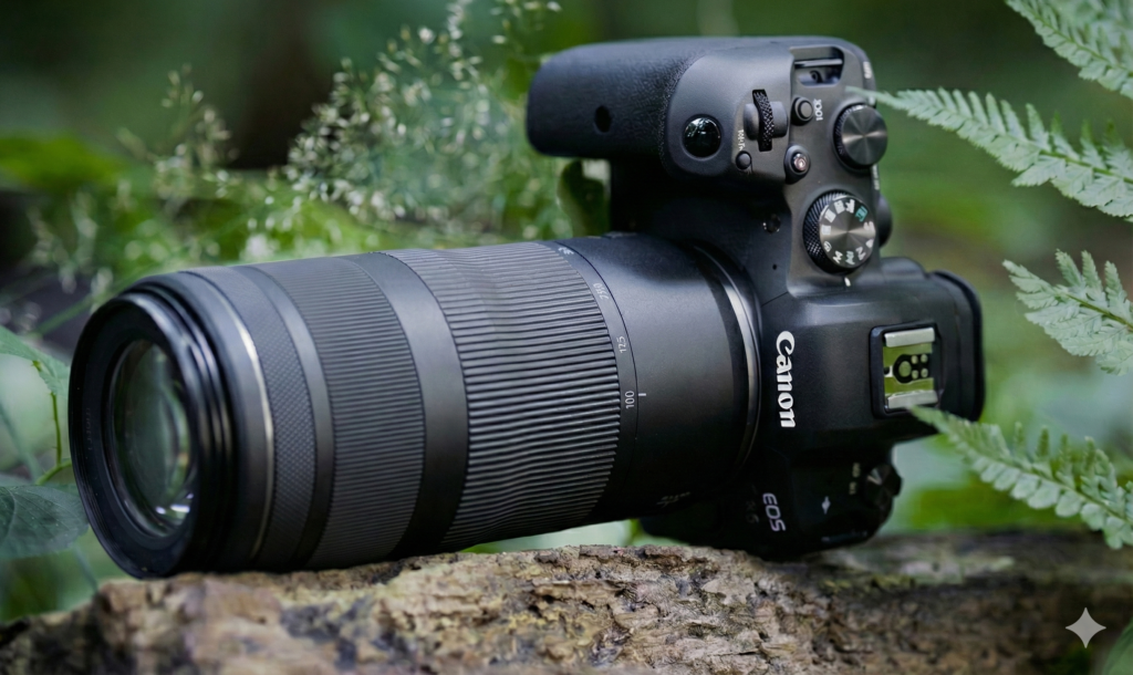 De Canon EOS R7 met het Canon 100-400mm F5.6-8 objectif een snelle, veelzijdige set voor wildlife- en vogelfotografie.