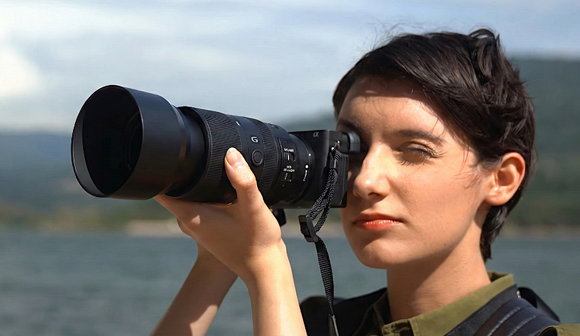 De Sony A6700 met het Sony E 70-350mm f/4.5-6.3 G OSS objectief: een lichte, handzame combinatie voor wildlife- en vogelfotografie.