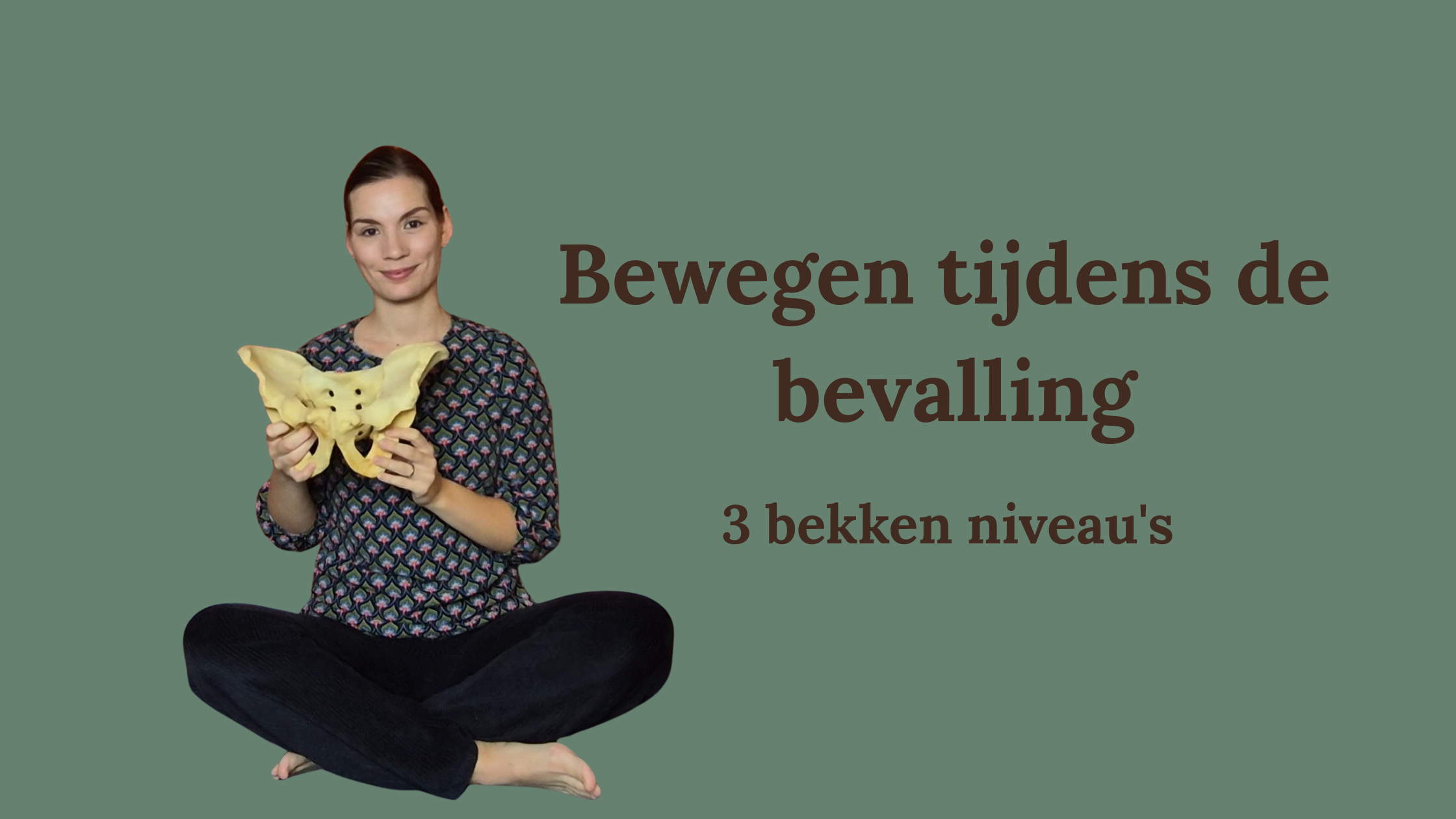 bewegen tijdens de bevalling - 3 bekken niveau's