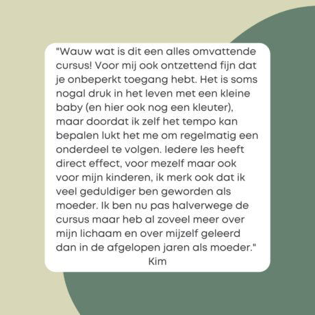 review postnatale yoga cursus