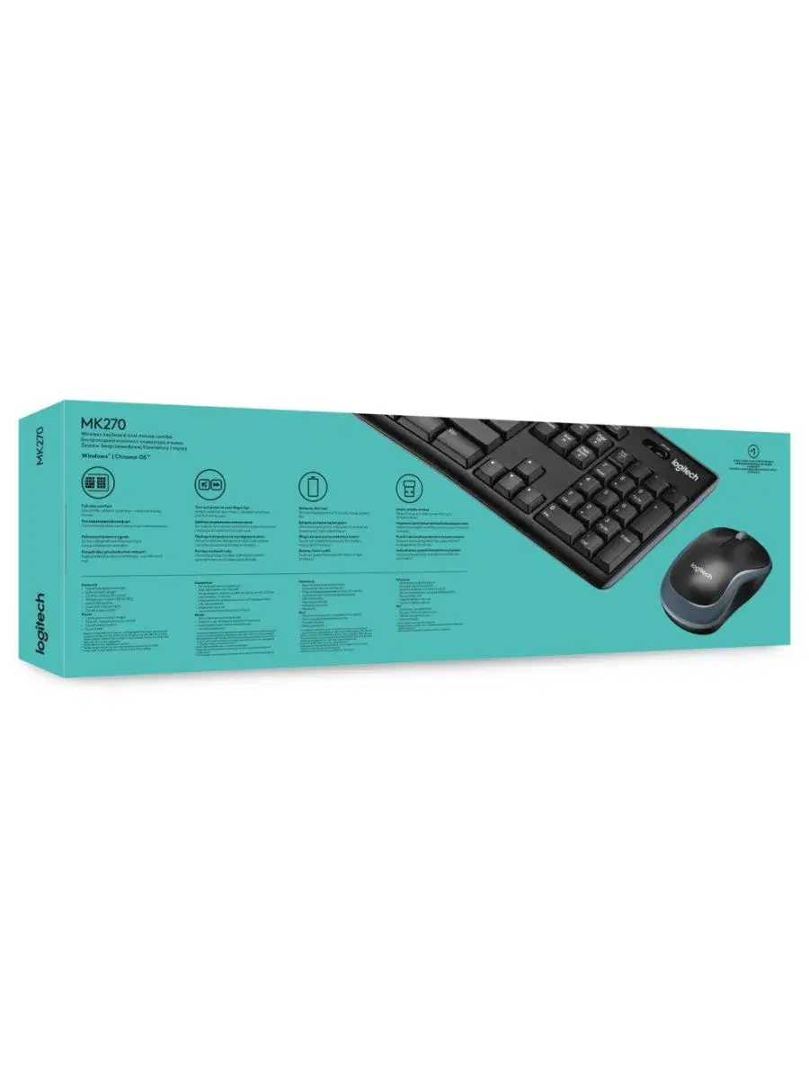 Logitech MK270 | Draadloze Muis en Toetsenbordcombo | QWERTY - Afbeelding 8