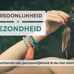 Symbolische afbeelding van persoonlijkheidstypen en holistische gezondheid