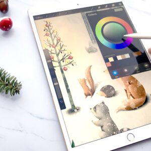 10-delige avondcursus Procreate (illustreren met Apple Pencil op iPad) + toegang tot online cursus - Vanaf vrijdag 2 september 2026