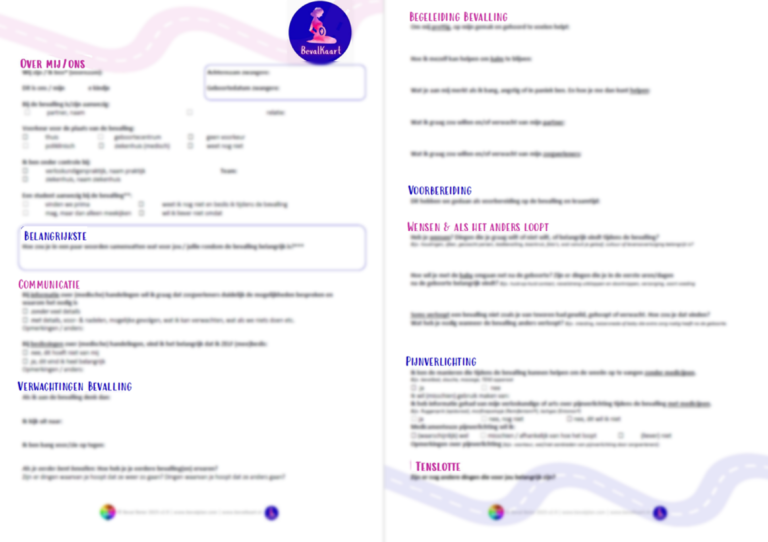 Tips voor het invullen van de BevalKaart - Beval Beter